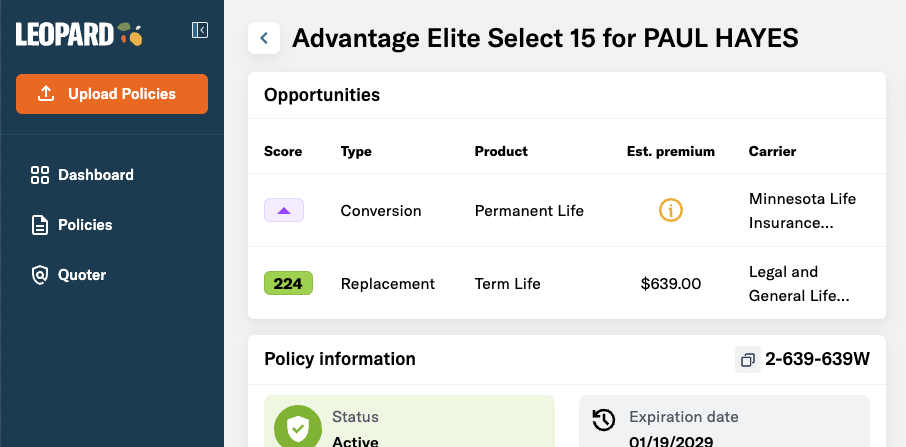 Conversion opportunities